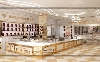 Thiết Kế Tiệm Vàng Hồng Thái, Kiên Giang